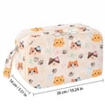 thumbnail image 4 of 2026 New Cute Pencil Case,Large Corduroy Zippered Pencil Case Pouch, aesthetic Pencil Bag with Compartments, Pencil Pouch School Supplies, 4 of 7