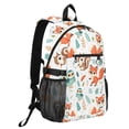 thumbnail image 2 of JIALIOU 14" Laptop Backpack Waterproof Airline Approved Stylish Casual Daypack for Travel Business College Work, Squirrel Fox Owl Leaf, 2 of 8