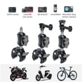 thumbnail image 4 of Elook Bicycle Camera Mount Clamp Super Clamp Pole Mount for Phone, Insta360 x4/x3/ONEX2/Go3/GoPro/MO-Action etc, 4 of 9