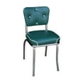 thumbnail image 2 of Button Tufted Dining Chair with Waterfall Seat, 2 of 6