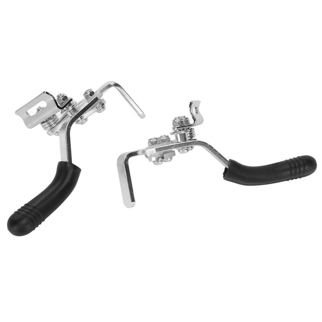 Freins de Fauteuil Roulant Amovibles, 1 Paire Stable de Freins de Fauteuil Roulant Fonctionnement Simple pour Fauteuils Roulants Électriques pour les Personnes Âgées