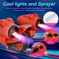thumbnail image 5 of 3 Wheel Scooter Kick Scooter for kids with Bluetooth Music Rocket Steam Sprayer Adjustable Height Light Up for Boys Girls Ages 3-10, 5 of 10