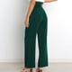 thumbnail image 4 of Pantalones Casual Cintura Suelta Color Puro Elegante Traje De Viaje Pantalones Para El Lugar De Trabajo, 4 of 8
