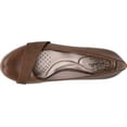 thumbnail image 5 of Women's Life Stride Dylan Ballet Flat Dark Tan PU 7 W, 5 of 6