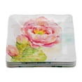 thumbnail image 2 of Gourmet Art 4-Piece Cactus Melamine 6 Inch Tidbit Plate/Appetizer Plates/Dessert Plates, 2 of 6