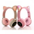 thumbnail image 4 of Leonard Bluetooth Headphones/ Kids Headphones/ Kids Wireless Headphones for Kids Headphone Wireless Headphones for Kids Toddler Headphones Baby Headphones Cat Ear Headphones Kids Bluetooth Headphones, 4 of 6