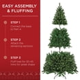 thumbnail image 4 of Árbol de Navidad Best Choice Products, 6 pies con 250 luces, 4 of 7