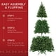 thumbnail image 4 of Árbol de Navidad Best Choice Products, 6 pies con 250 luces, 4 of 7