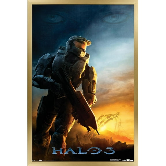 Halo 3 - Awakening Wall Poster, 22.375" x 34", Framed