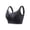 Black., variant on HBGVBA Bras for Women Wireless Push Up Supportive Seamless Full Coveraged Bralette