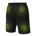 thumbnail image 4 of Balery Mandala With Marijuana Leaf Traje de Baño Estilo Hawaiano para Hombre, Shorts de Secado Rápido con Bolsillos-3X-Large, 4 of 6