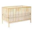 thumbnail image 3 of 3-in-1 Island Crib, Convertible Crib with Adjustable Guard Rail, Stylish & Space-Saving Design, Best Chioce for Parents, Natural, 3 of 7