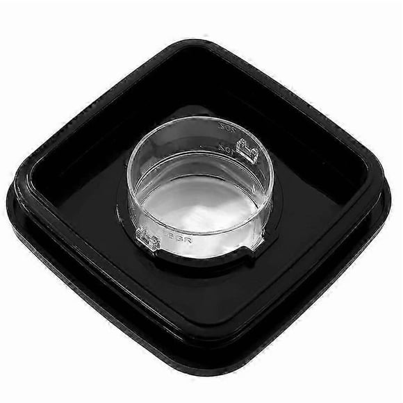 Blender Square Lid and Center Cap for Os-Ter Blender Jar Fit for 4903 Blender Square Jar Lid Replac.