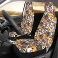 thumbnail image 3 of Fotbe Cute Cat Pattern Automotive Seat Covers for Cars Trucks and SUVs – Car Seat Covers for Front Seats,Protective Seat Covers,Vehicle Seat Covers, Set of 2, 3 of 9