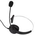 thumbnail image 4 of Auriculares monoaurales de 3,5 mm para empresas, cómodos y ajustables, con micrófono para teléfonos y portátiles, 4 of 5