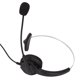 thumbnail image 1 of Auriculares comerciales de un solo lado, auriculares de 3,5 mm para atención al cliente, auriculares para teléfono, tecnología avanzada, 1 of 12