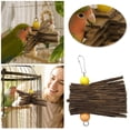 thumbnail image 2 of Bird Shredding Toy Hanging Chew Activity for Small Parrots Budgies Conures Cage Enrichment and Play,A-11cm, 2 of 6
