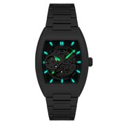Heritage Wellington Skeleton Automatic Sage Steel