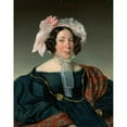 thumbnail image 2 of Henry Guillaume Schlesinger 20x24 Black Ornate Framed Double Matted Museum Art Print Titled: Half -Length Portrait of a Viennese Citizen Woman (1836), 2 of 5