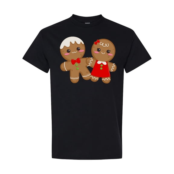 Inktastic Gingerbread Couple T-Shirt