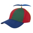 thumbnail image 1 of TOPTIE Propeller Hat Unisex Baseball Cap Colorful Hat-Blue-Adult, 1 of 7