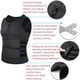thumbnail image 5 of Cinturón moldeador de cuerpo masculino doble correa, Sudadera deportiva para hombre, Ropa deportiva sudorosa para hombre negro M, 5 of 5