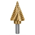 thumbnail image 1 of Broca escalonada titanio 10 escalones 1/4" a 1-3/8", Expert Truper BES-10X, 1 of 2