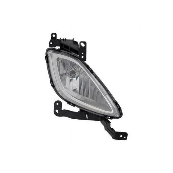 Right Passenger Side Fog Light - Compatible with 2011 - 2013 Hyundai Elantra 2012