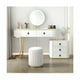 thumbnail image 5 of Perillas redondas de latón, manijas de cajón con perilla de hongo de metal macizo para muebles de baño, fácil instalación y gran capacidad de carga, diseño conciso y generoso, atractivo vintage, 5 of 5