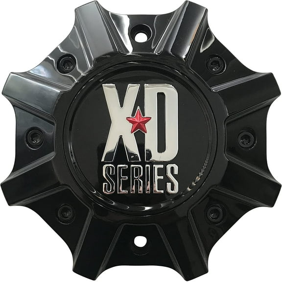 KMC XD Series Cap M-1015 M-1015 (GB) Gloss Black Center Cap
