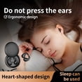 thumbnail image 2 of Ultra Thin Invisible Wireless Bluetooth Noise Reduction In-Ear Sleep Earphones, 2 of 4