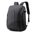 thumbnail image 2 of Mochila de baloncesto, bolsa de fitness portátil, mochila informal para el día a día con compartimentos para zapatos. Negro, 2 of 8