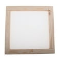 thumbnail image 2 of Wooden Paper Making Mould Frame Screen for DIY Paper Handcraft 20x20cm, 2 of 6