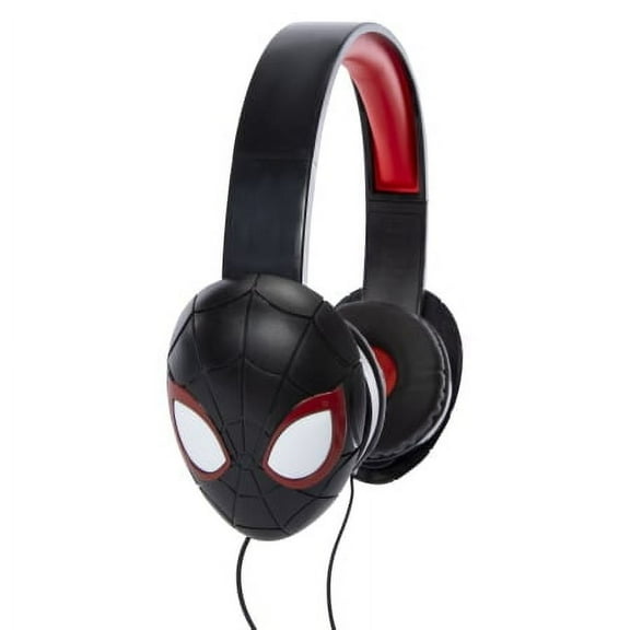Marvel Spider-Man Miles Morales Wired Stereo Headphones with Microphone