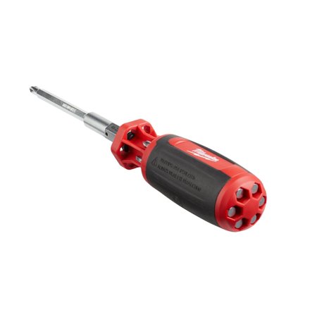 UPC: 0045242534555 | Milwaukee-48-22-2132 9-in-1 Square Drive Multi-Bit Driver
