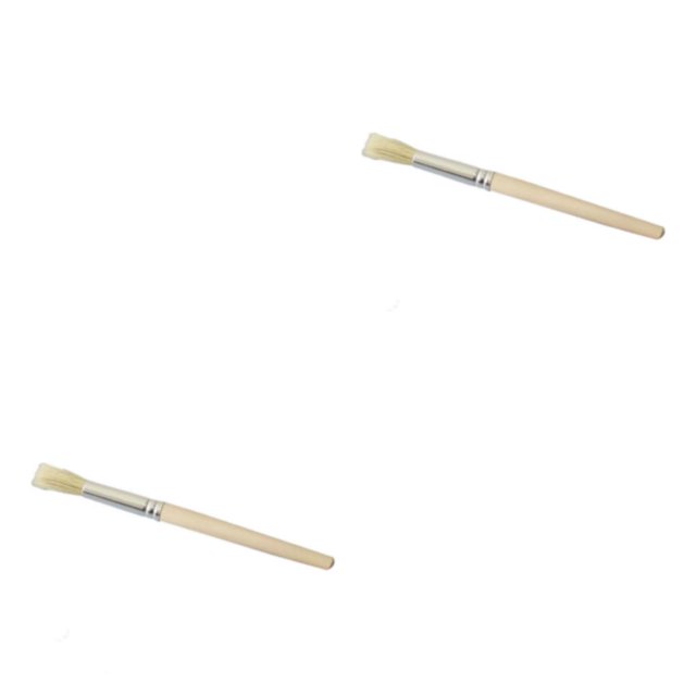 Monstrate Cepillo de limpieza Removedor de polvo Limpiador de café Mano de obra fina Mango largo de agarre útil Herramienta de limpieza de Type1 NO1