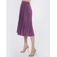 thumbnail image 3 of Falda plisada brillo sutil AMAD Casual para mujer Talla L, 3 of 5