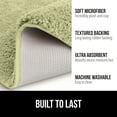 thumbnail image 3 of GORILLA GRIP Premium Bath Rug, Soft, Thick Bathroom Mat Rugs, Machine Washable, 30x20, Sage, 3 of 10