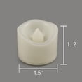thumbnail image 3 of Velas LED sin llama CANDELABROS CANDLE CHOICE, paquete de 24, 3 of 6