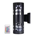 thumbnail image 3 of Lámpara De Jardín De 20W Con Cabezales Dobles Ip65, Lámparas De Pared Led Impermeables, Lámpara De Pared Para Exteriores, Rgb Y Blanco Cálido Monstrate HA024452-08, 3 of 6