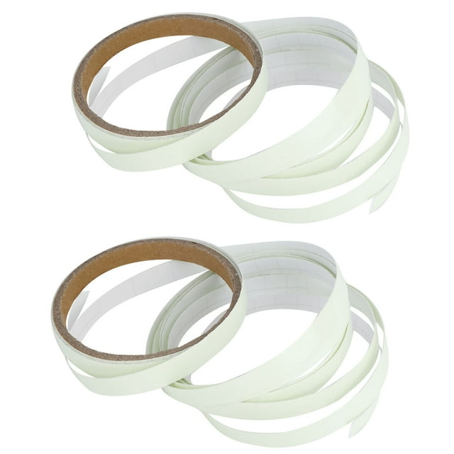 Cinta luminosa cinta adhesiva luminosa resistente al desgaste fácil de desmontar duradero 10 unidades/juego bricolaje para decorar paredes puertas pasillos de ventanas