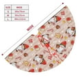 thumbnail image 3 of Pofeuu Christmas Gnomes Santa Claus Print Christmas Tree Skirt, Merry Christmas Skirt Xmas Tree Ornaments for Xmas Holiday Party Decorations-36", 3 of 7