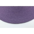 thumbnail image 4 of Round Place Mats for Kitchen Table,Vinyl Woven Placemats Heat Resistant Table mats (6, Purple Set of 6), 4 of 6
