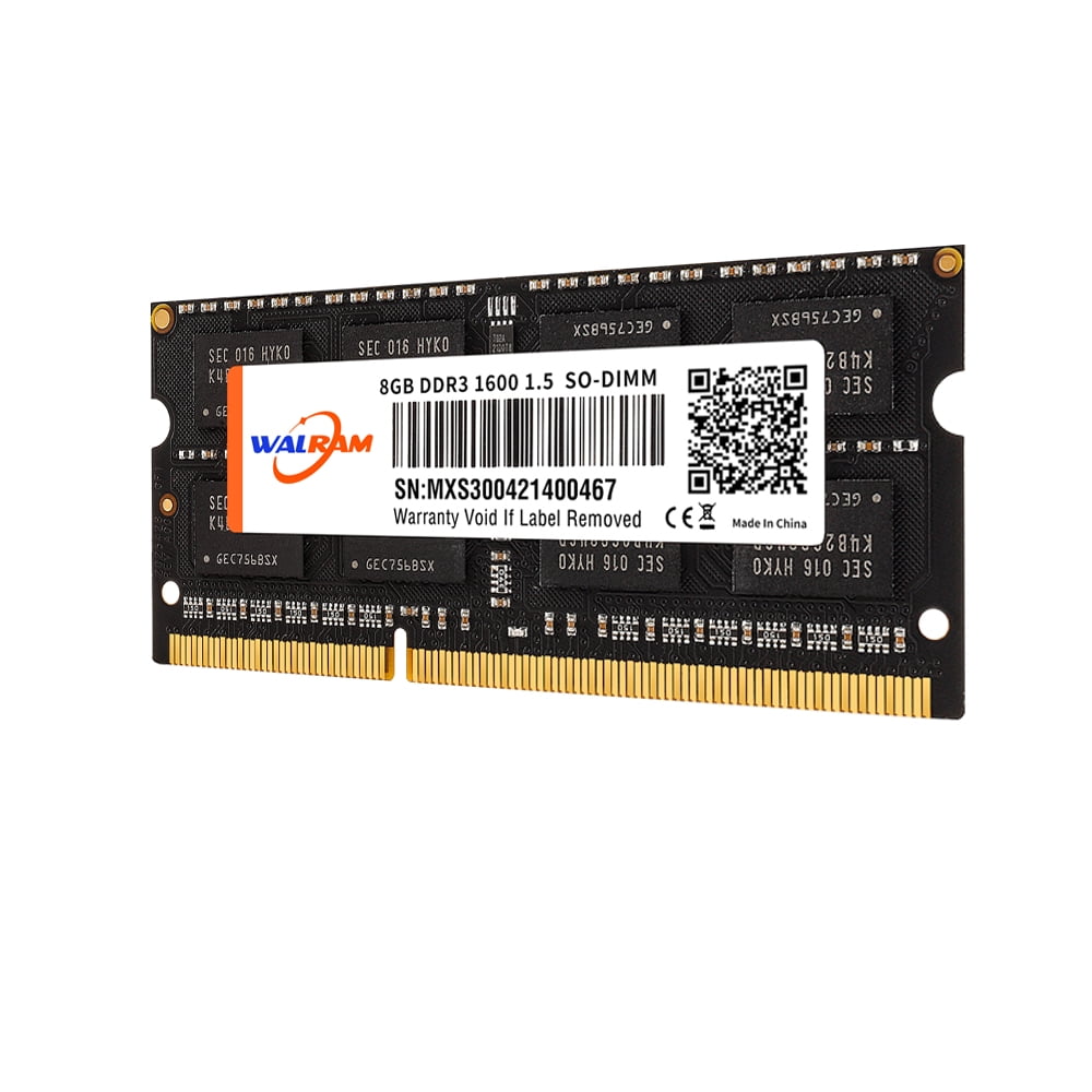 Analytisk Gods har taget fejl Memoria Ram DDR3 8GB Laptop Memory Ram 1600MHz Sodimm Notebook Memory For  Intel and AMD - Walmart.com