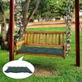 thumbnail image 2 of Cojín de Reemplazo para asiento de patio Sunnimix Verde 120x50x10cm cubierta de banco, 2 of 7