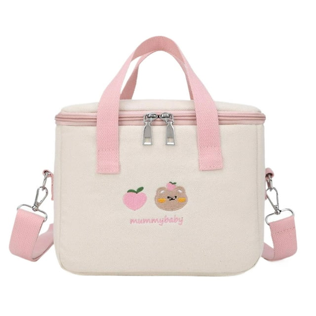 Xingzhi Sac Mère et Bébé Tissu Imperméable Séparation Sec Humide Isolation Jumelée Rose Sec