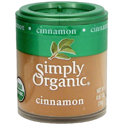 Simply Organic Cinnamon, 0.67 oz (Pack of 6)