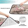 thumbnail image 4 of Qxltty Axolotl Cherry Blossom Cat litter Pads Pet Set of 3 Diaper Mats Center Anti-leakage Layer Absorbent Soft and Comfortable, 4 of 7