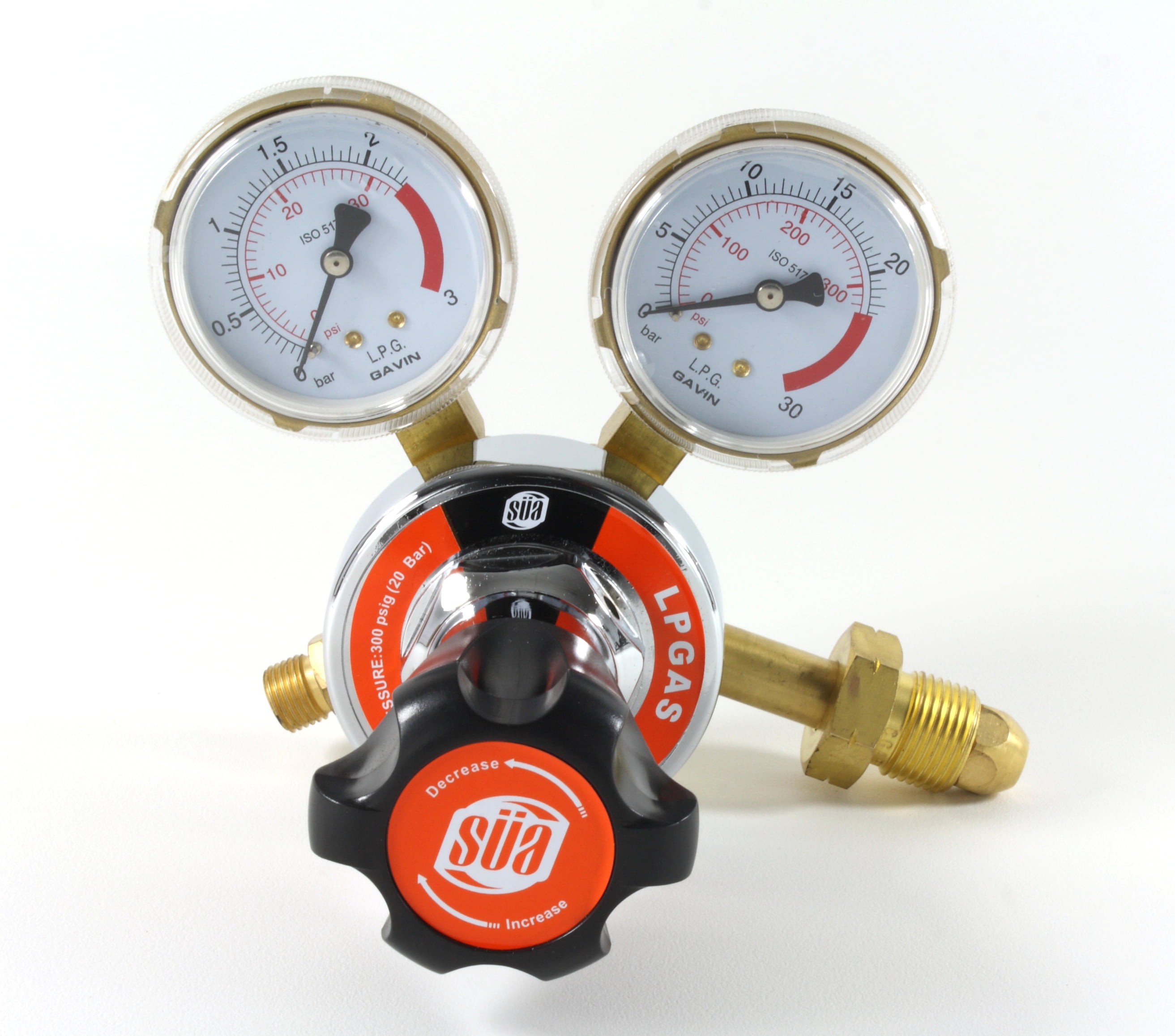 SÜA Propane Propylene Regulator Welding Gas Gauges Compatible with