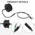 thumbnail image 6 of YAAQII for Electric Bike Motor 36V 350W Brushless Wheel Hub Motor Rear Freehub E-Bike Conversion Kit Compatible with for 36V 48V Systems for Electric Bicycle Replacement, 6 of 10